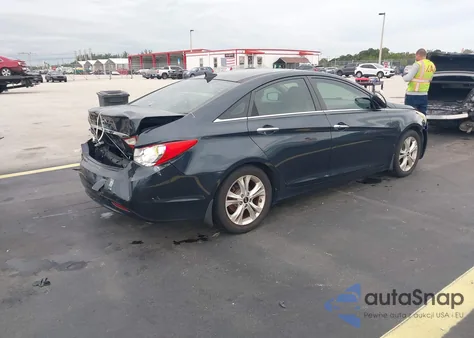 2012 Hyundai Sonata Limited из США, поврежденный, VIN 5NPEC4AC4CH499437